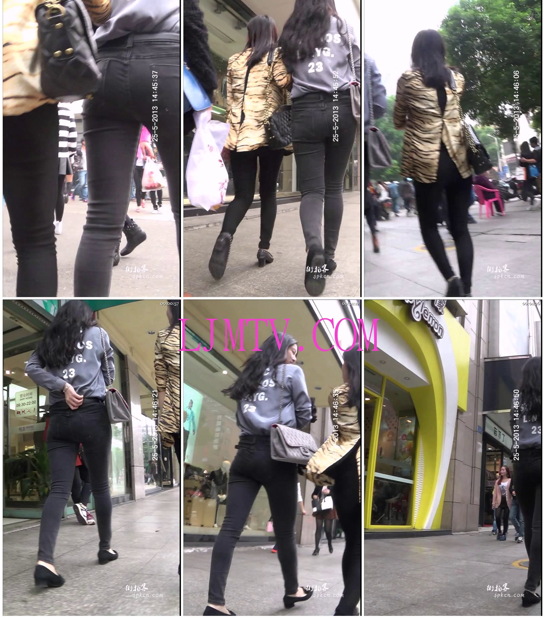 街拍客精选紧身裤热裤全集视频001-200-13202