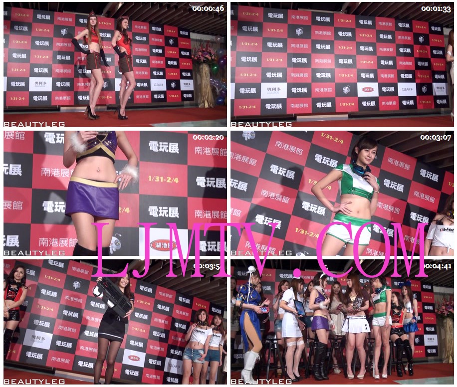 [Beautyleg]新闻视频 2013.02.13 No.134 電玩展 展前記者會-134
