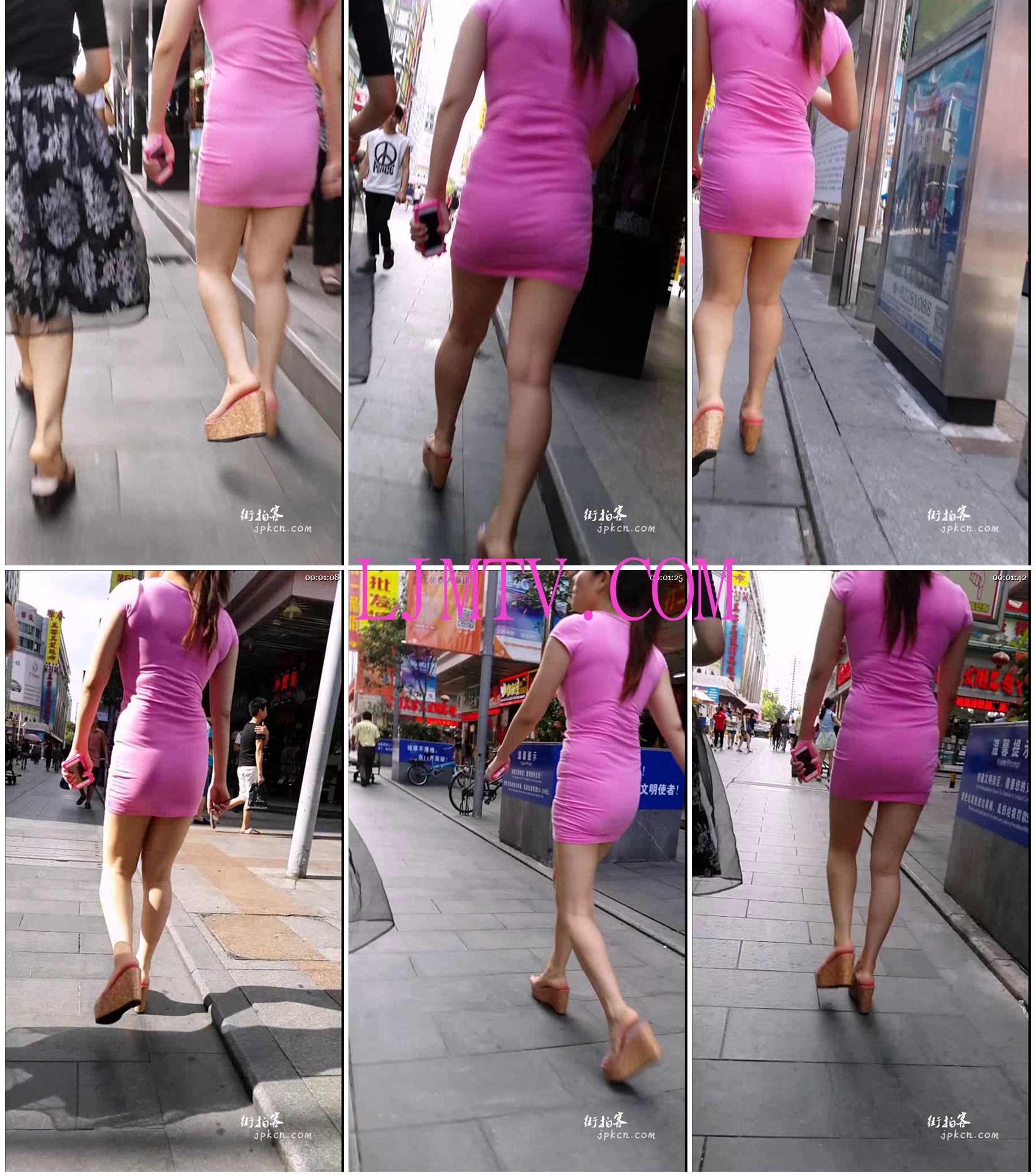 街拍客精选紧身裤热裤全集视频301-400-a00079
