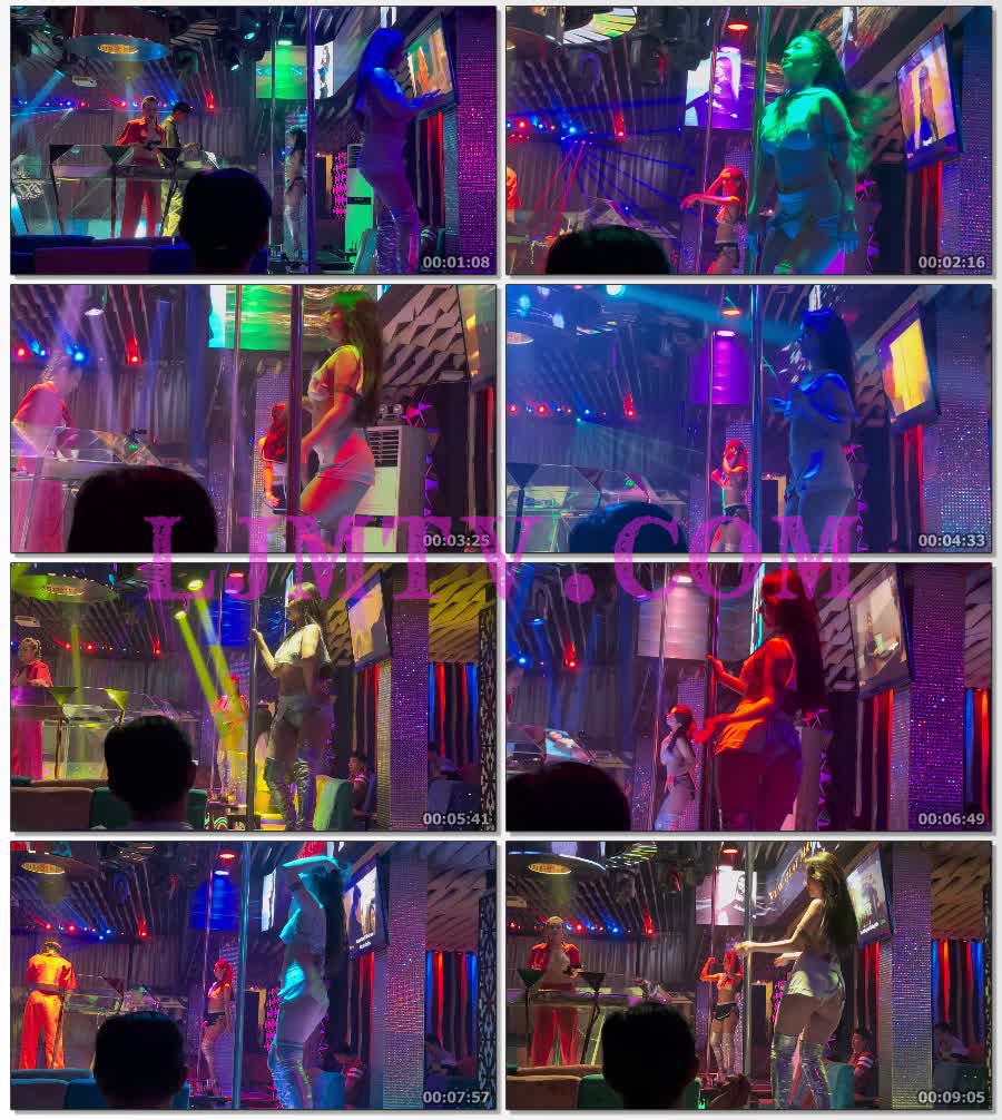 银色过膝皮靴的夜店舞蹈演出服少妇-4K视频