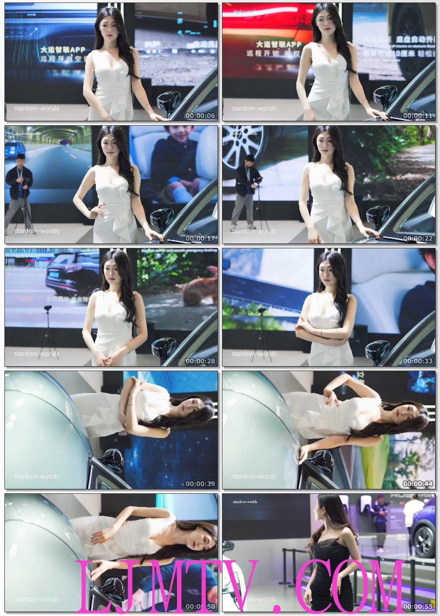 4K2024深圳改装车展九州车展AutoShowRacingModel美女车模3