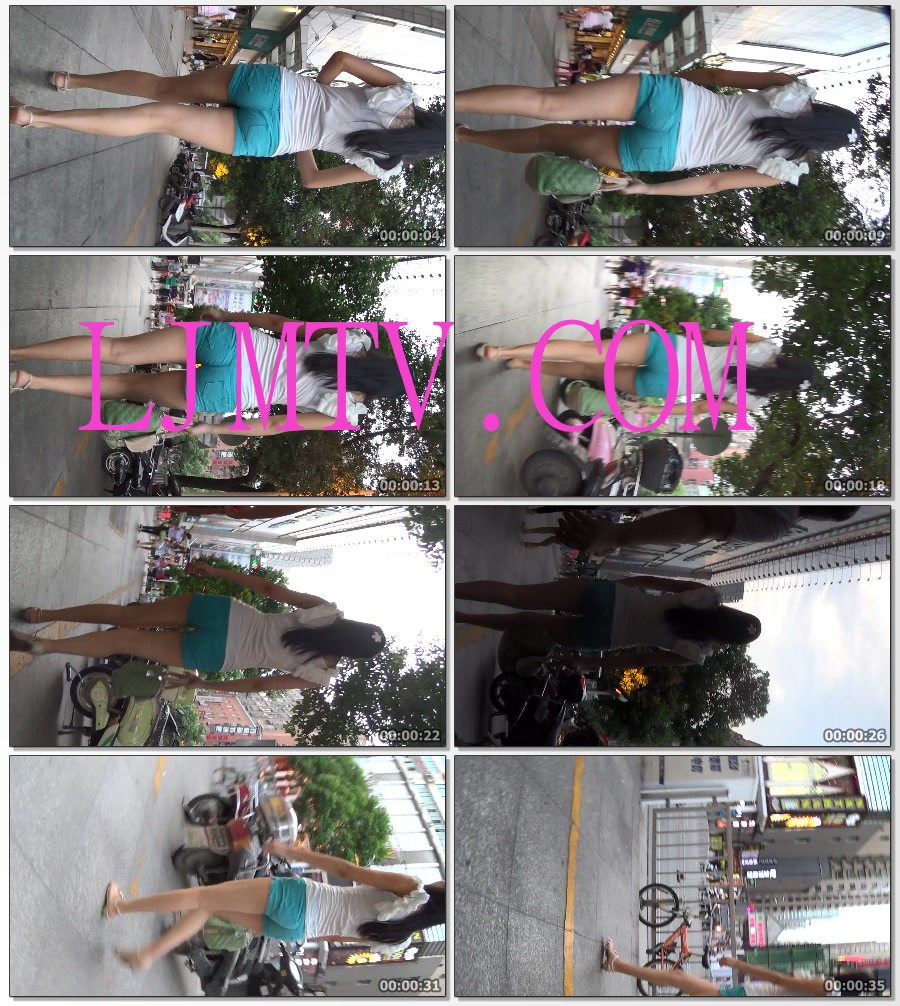 麋小鹿大师2013-2014街拍视频合集2-街拍长腿小妹勾真深-01
