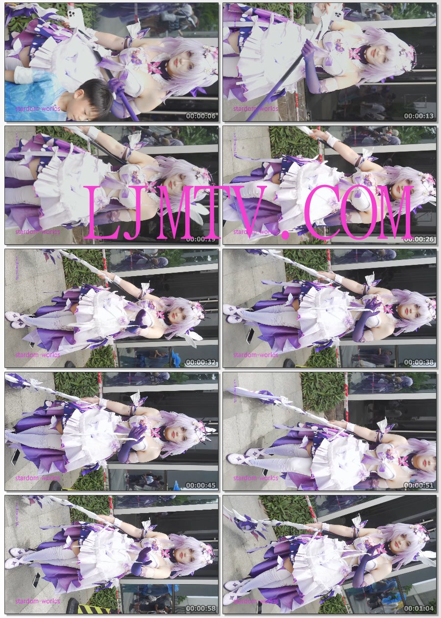 崩壊スターレイルコスプレキャストリス星穹铁道遐蝶Cosplay2025萤火虫漫展