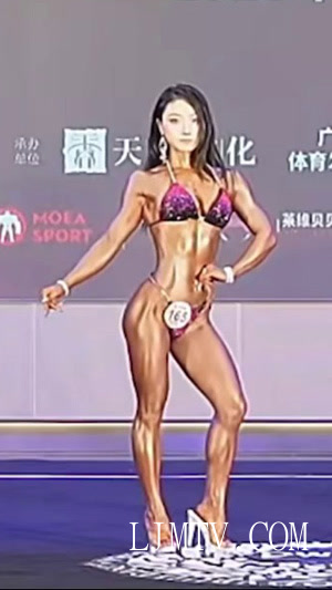 女子健身2025DWOWS健美健身冠军系列赛西安站女子比基尼
