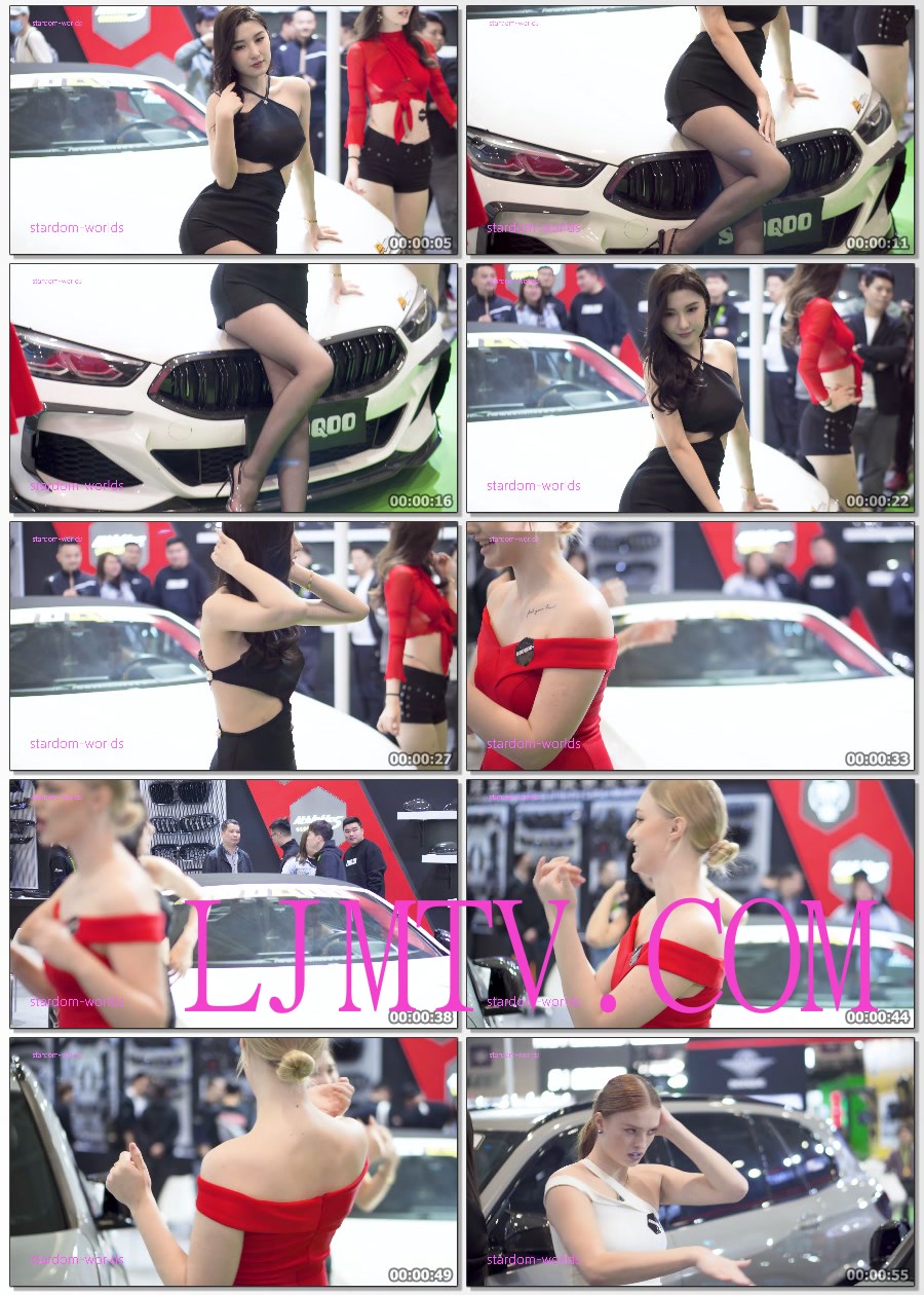 2024深圳改装车展AutoShowRacingModel性感美女车模车展模特-43