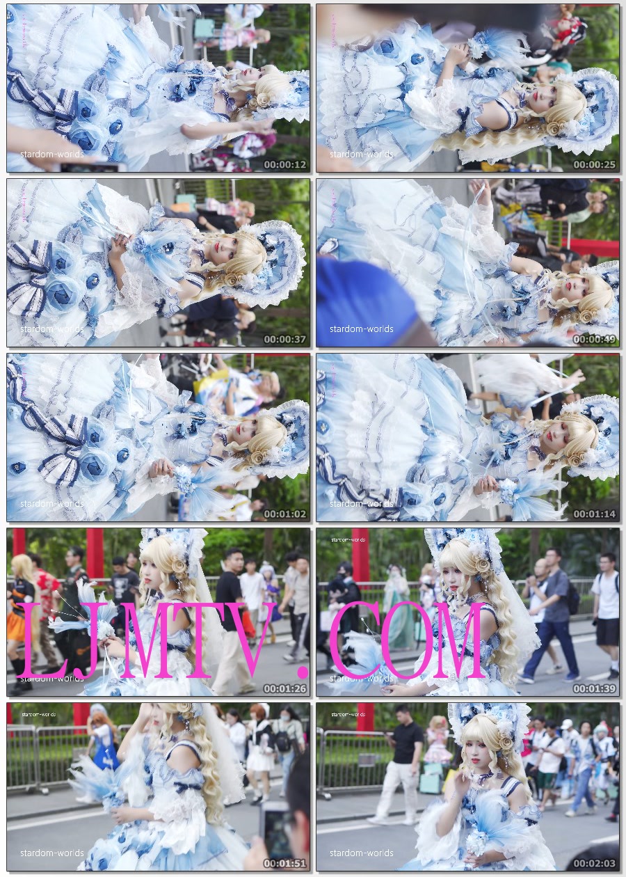 小姐姐的这身太仙女了ロリータコスプレcosplay2024萤火虫漫展