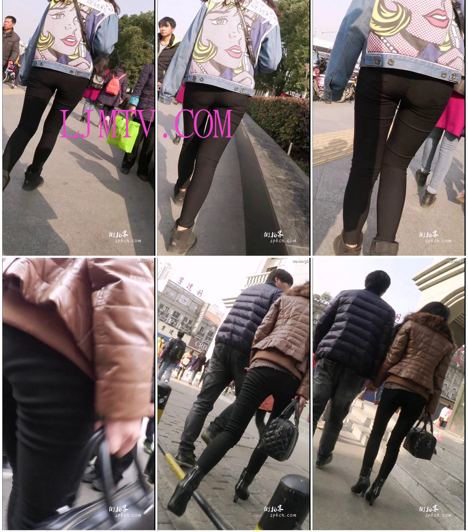 街拍客精选紧身裤热裤全集视频501-600-a00237