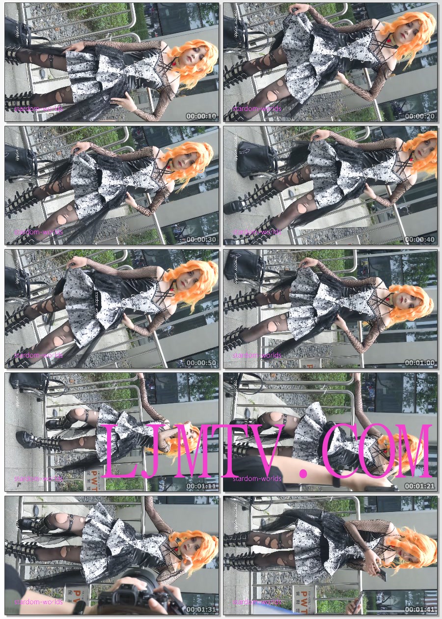 哥德朋克风洛丽塔性感渔网cosplayロリータコスプレ2023萤火虫漫展（有彩蛋）