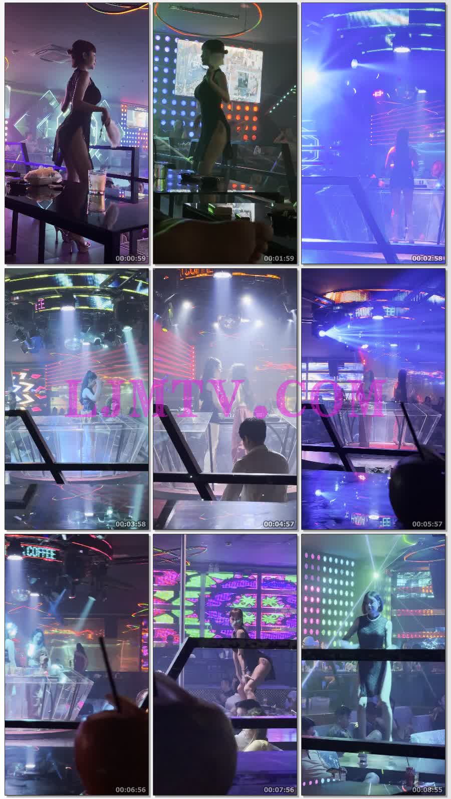 戴眼镜的黑纱蕾丝透视纱裙的白靴骚气女dj-4K视频