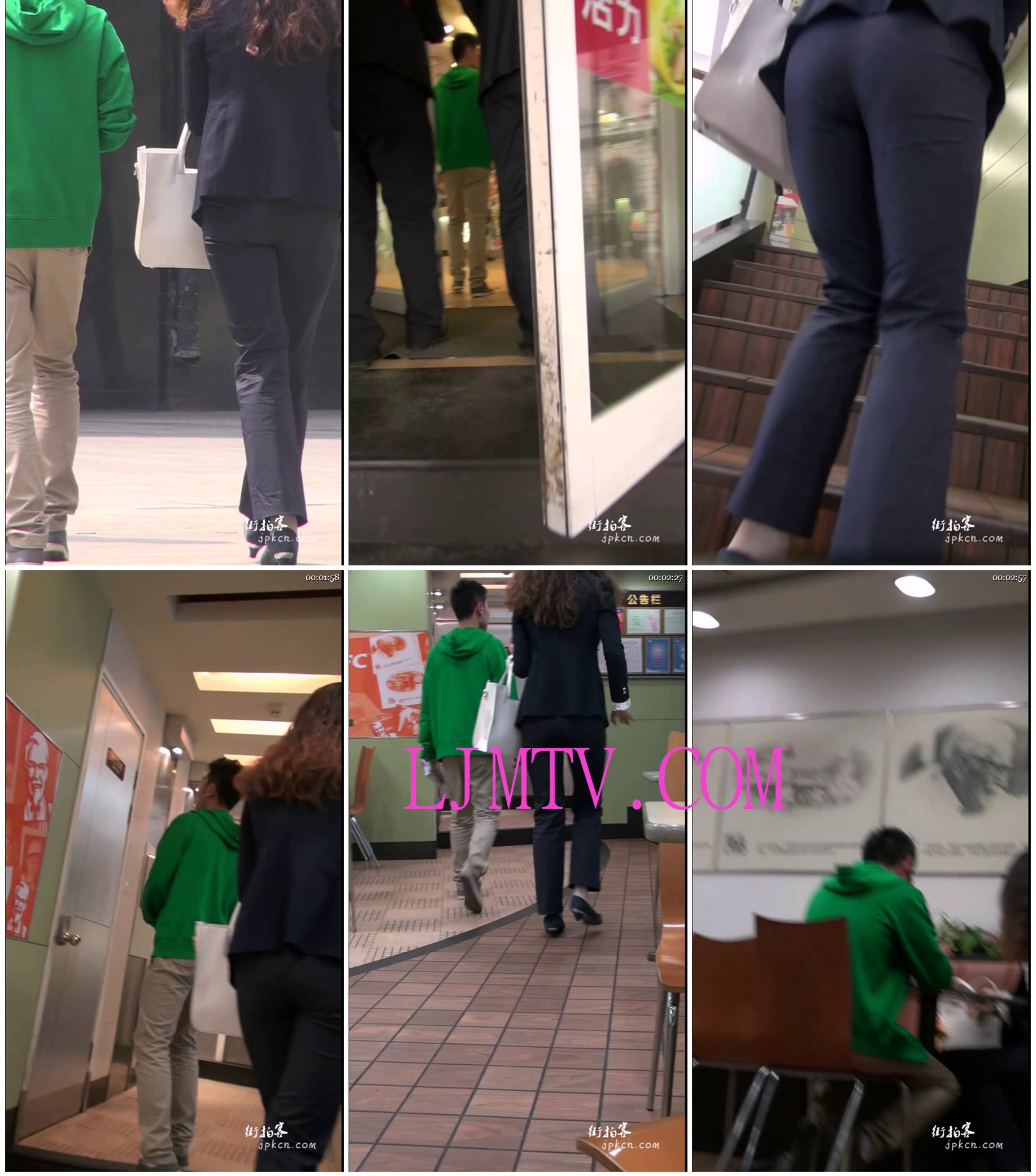 街拍客精选紧身裤热裤全集视频701-800-a00073-1