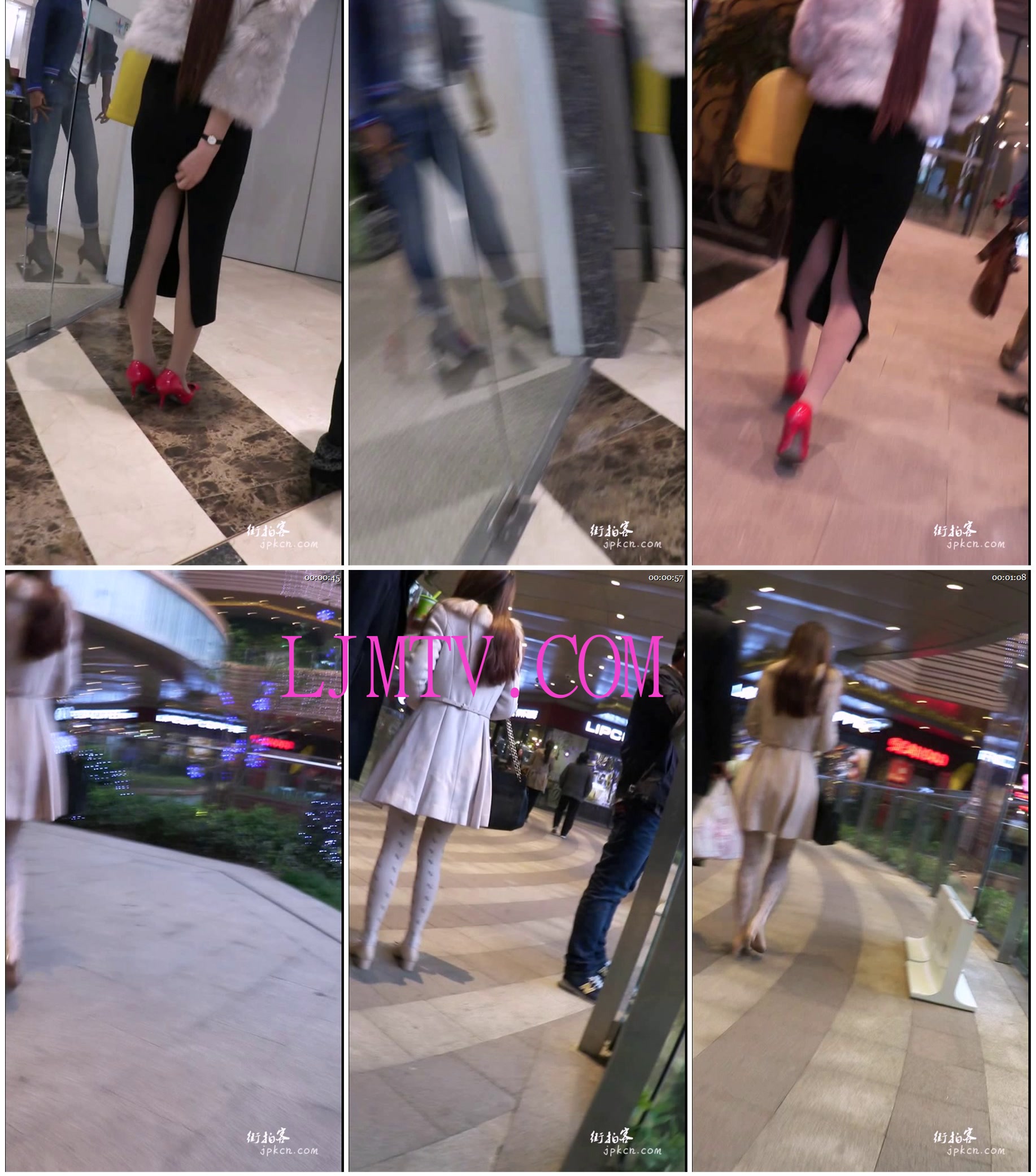 街拍客精选紧身裤热裤全集视频901-1000-清纯少女跟火辣少妇你喜欢哪个？