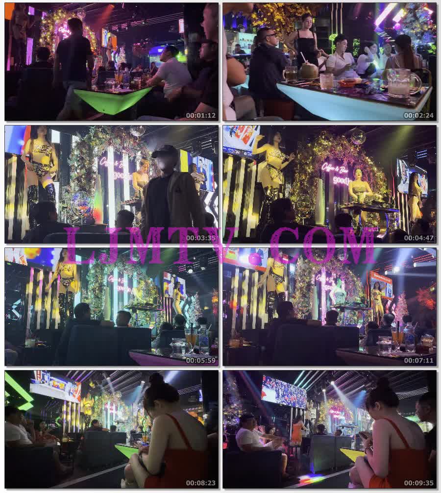 两个女领舞碎花比基尼过膝黑皮靴跟一边站一个-4K视频