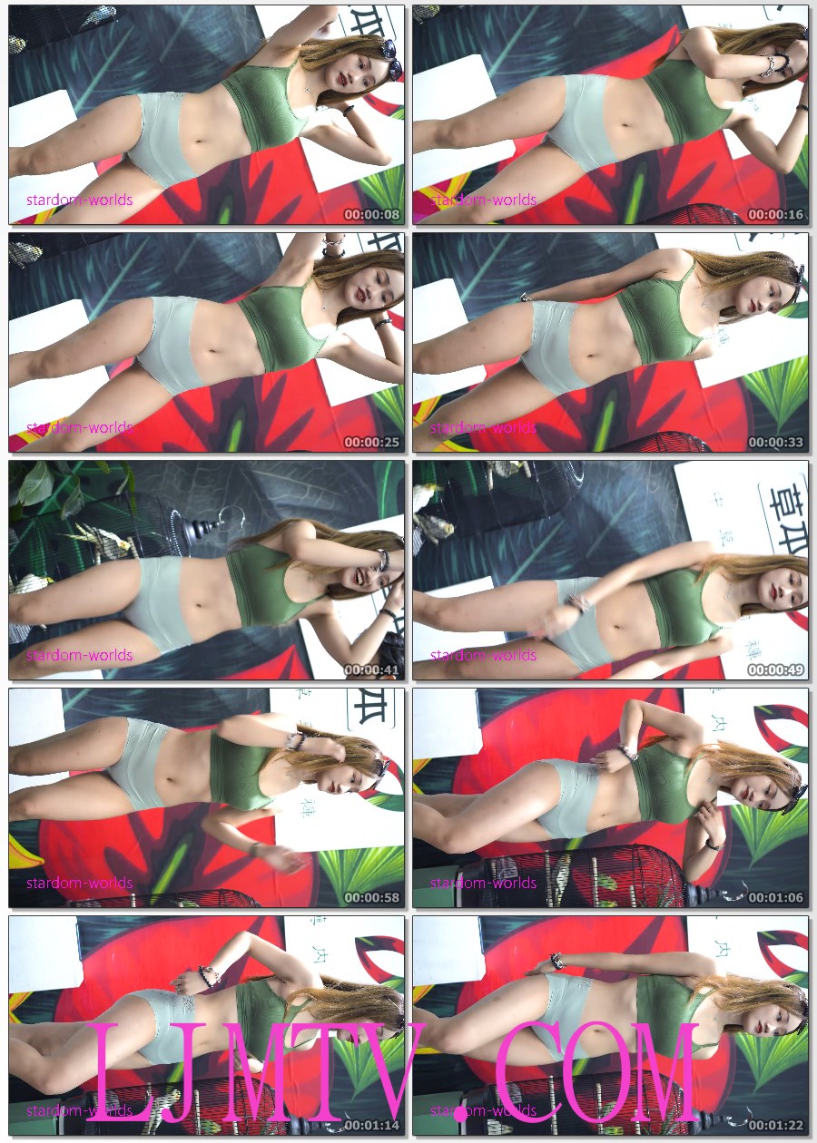 4K2021深圳内衣展大鸟草本运动休闲内衣气质性感美女模特秀5Model
