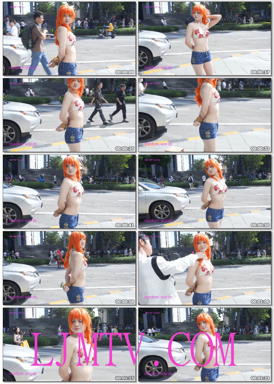 ワンピースナミコスプレ海贼王泳装娜美cosplay2024广州CICF漫展