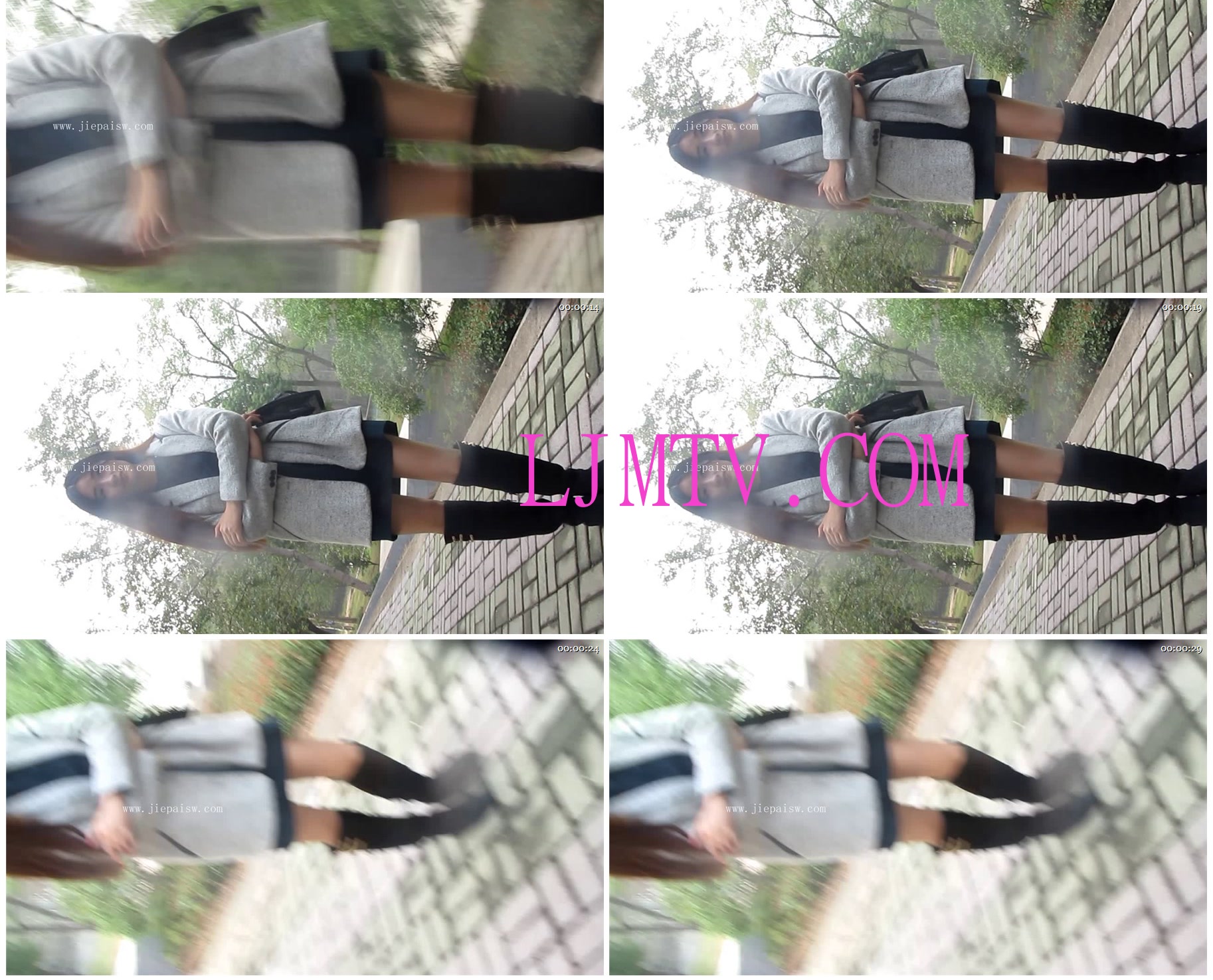 大忽悠买丝袜2013.11.17清纯长腿美女分别穿空姐装和制服白领装在商场和户外展示丝袜长腿并脱下原味丝袜脱丝袜动作太诱惑了1 (1)(New1)