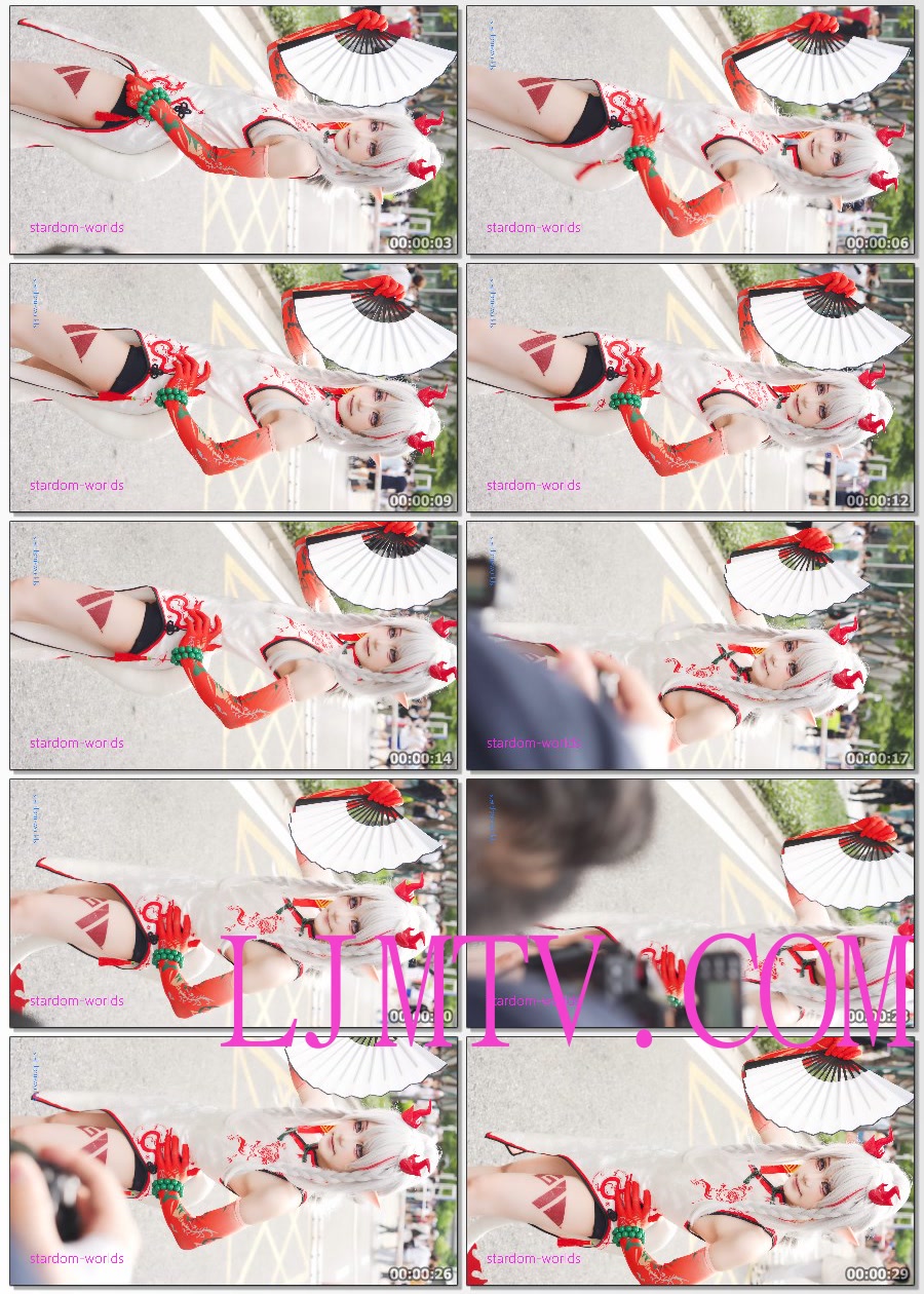 明日方舟年旗袍cosplayアークナイツ2024广州萤火虫漫展