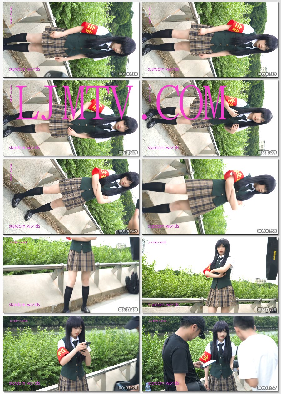 蓝原芽衣コスプレ制服cosplay2023广州艾妮漫展