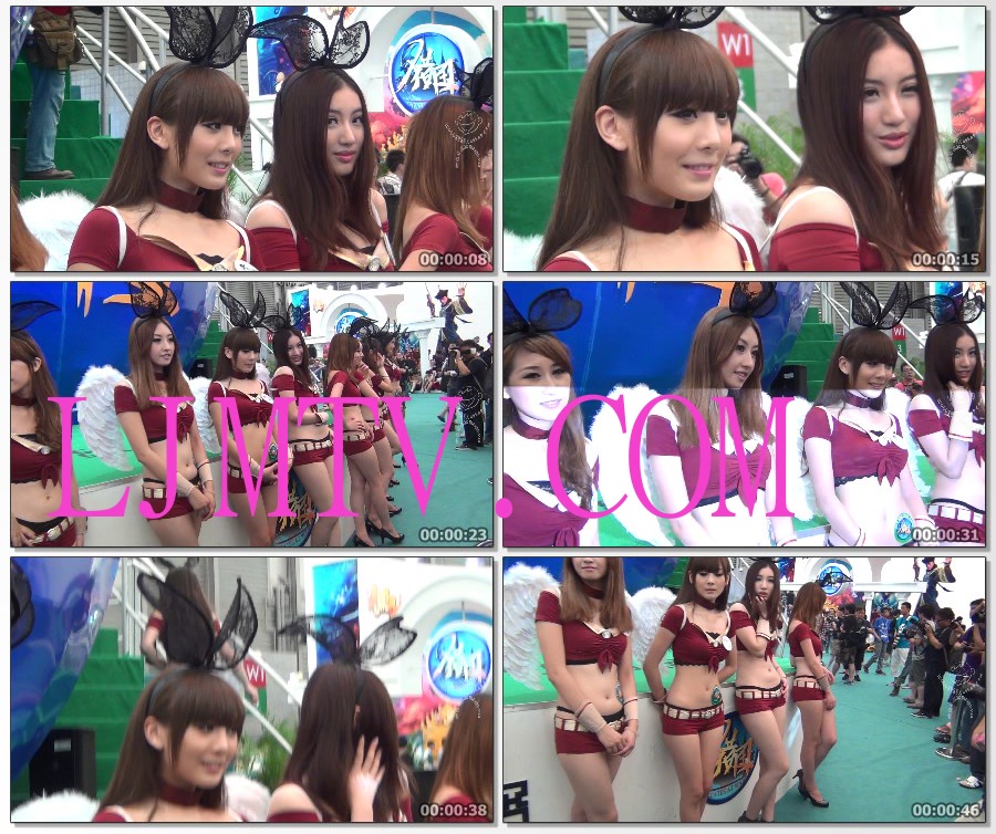 chinajoy漫展2013-2014年高清视频嫩模秀-323