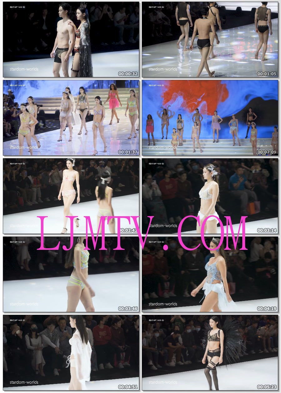 2025深圳内衣展圣迪亚丝品牌秀模特内衣秀时尚走秀ModelShow下着