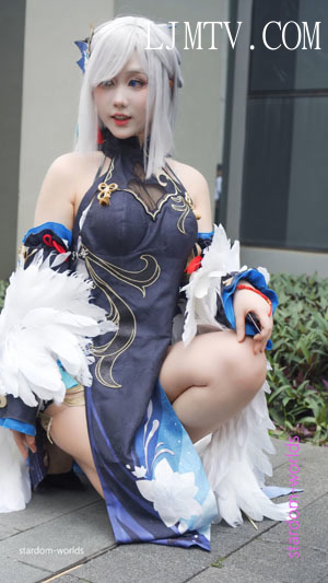 2024萤火虫漫展原神cosplay申鹤冷花幽露镜酱コスプレ