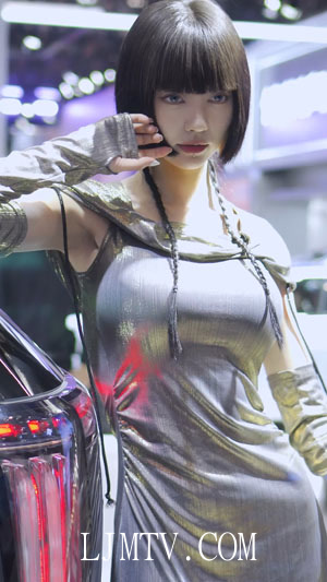 2025粤港澳大湾区车展AutoShow气质车模蒲曲RacingModel11