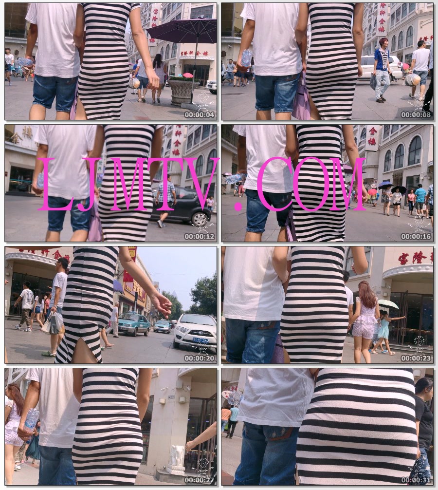 黑骑士大师街拍视频短裙系列-a00126-2