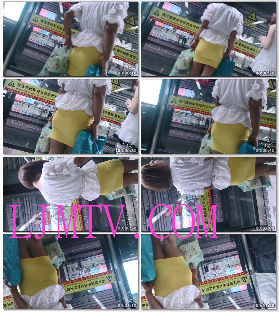 黑骑士大师街拍视频短裙系列-a00014