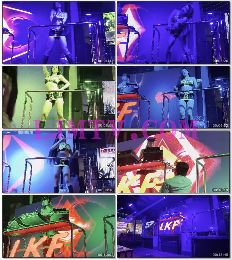 网格半透视短裙裹胸的气质黑靴领舞-4K视频