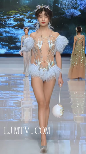 4KSIUF2019深圳国际内衣展安莉芳节24节气盛装内衣秀