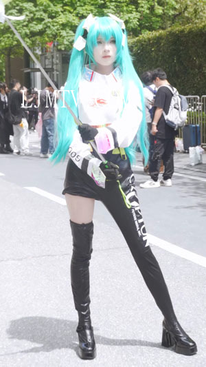 レーシングミクコスプレ赛车初音RacingCosplay2026萤火虫漫展