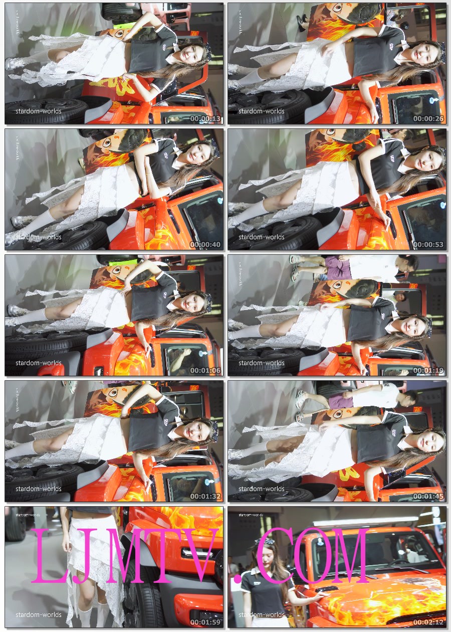 2025东莞春季车展美女车模RacingModel33