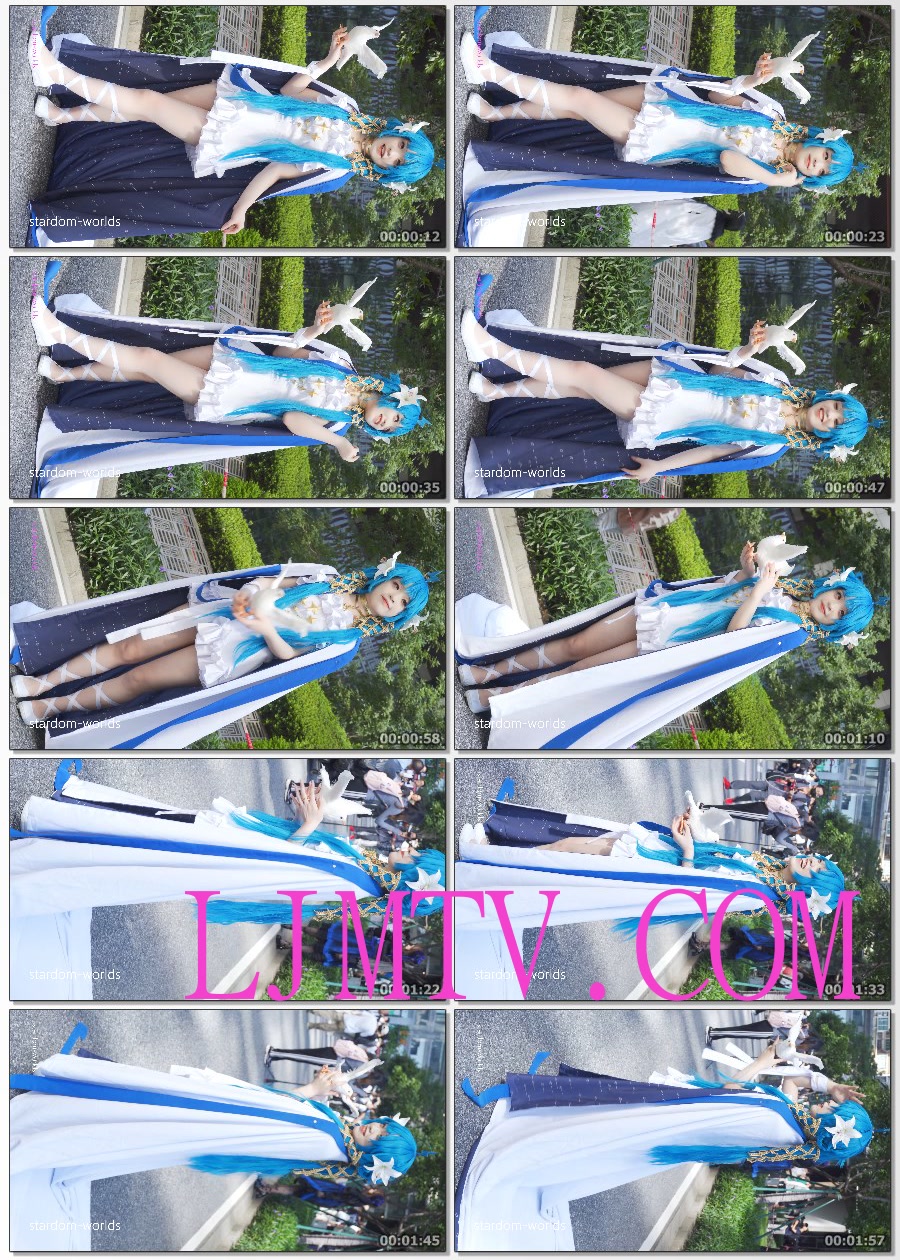 2024广州CICF漫展Cosplay哔哩哔哩22娘幻星集教皇牌コスプレ