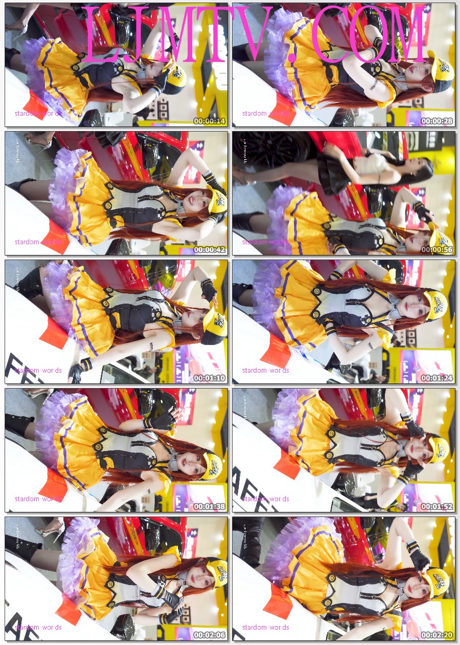 2025深圳改装车展RacingModel可爱车模飞车小橘子11AutoShow