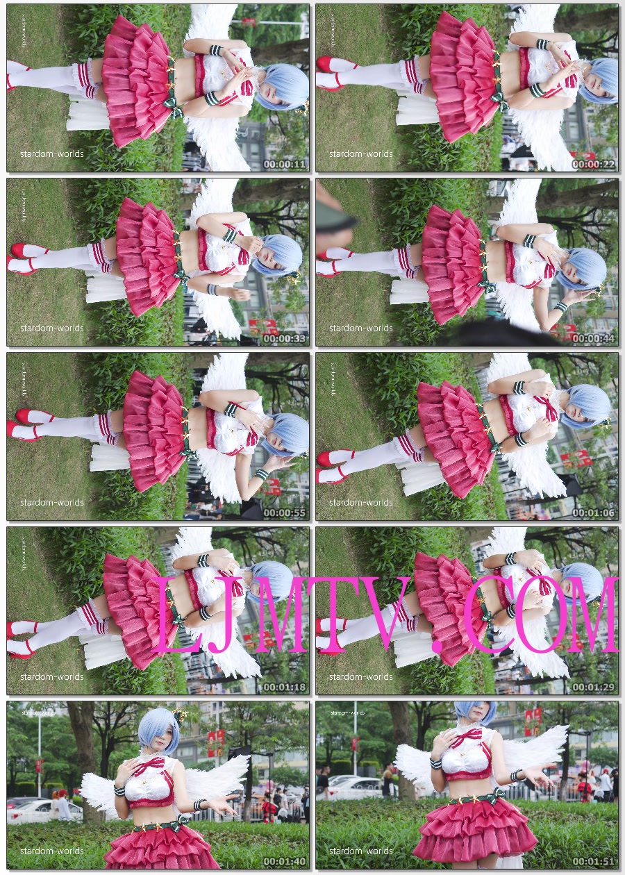 2024广州萤火虫漫展圣诞蕾姆レムcosplayコスプレ