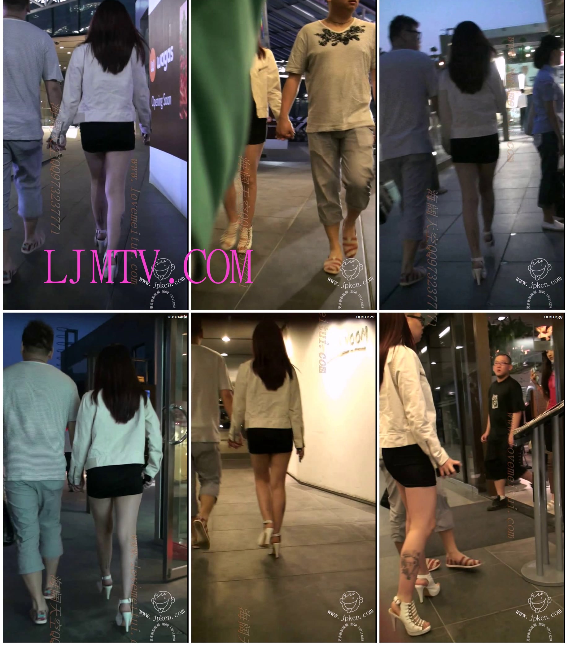 街拍客视频精选系列合集1406