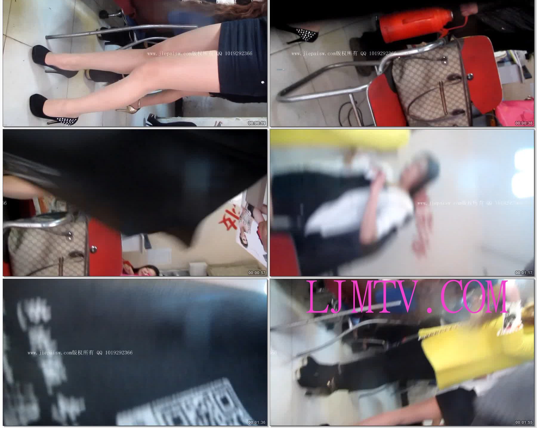 大忽悠2014.3.22【街拍丝袜忽悠】在同一家化妆店再次忽悠长腿肉丝骚货本来一家答应脱了被旁边的丑骚货破坏说“回收丝袜是为了卖给别人”真是丑逼多作怪2014.3.22