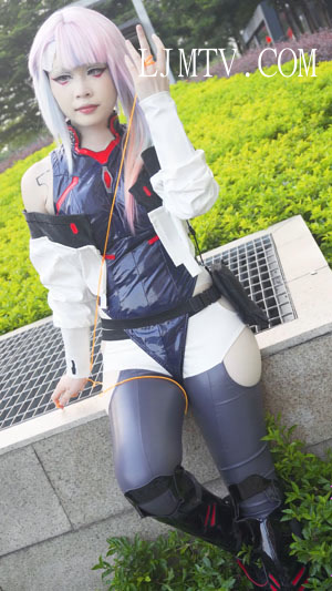 赛博朋克2077边缘行者露西CosplayコスプレCICF2023