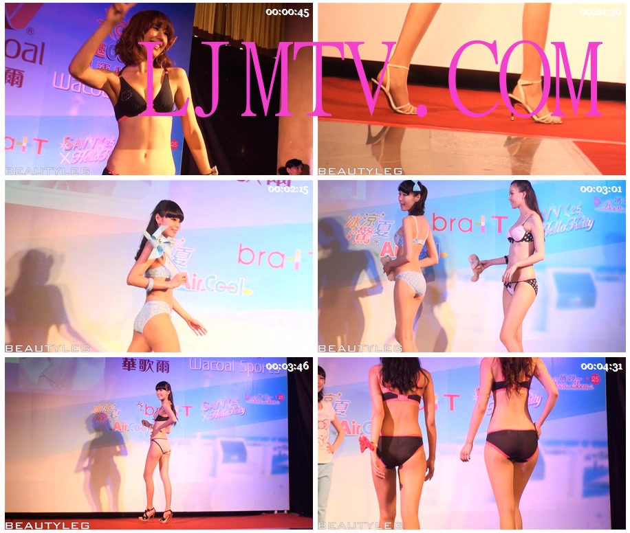 [Beautyleg]新闻视频 2012.08.06 No.115 華歌爾品牌系列內衣秀-115