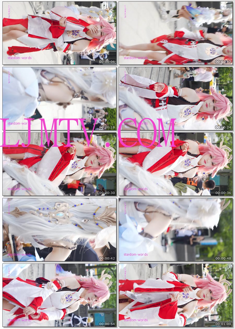 【原神】八重神子コスプレCosplay2024萤火虫漫展