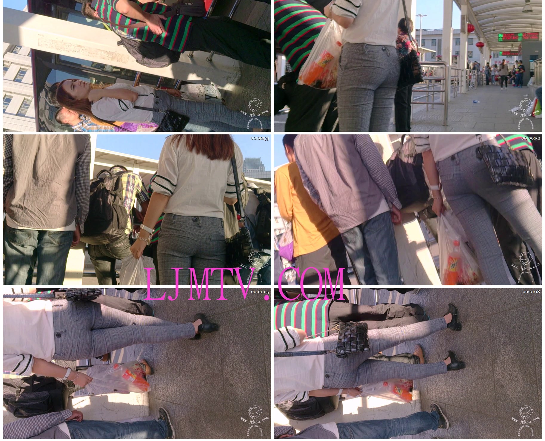 黑骑士大师街拍视频布裤系列-a01227-1