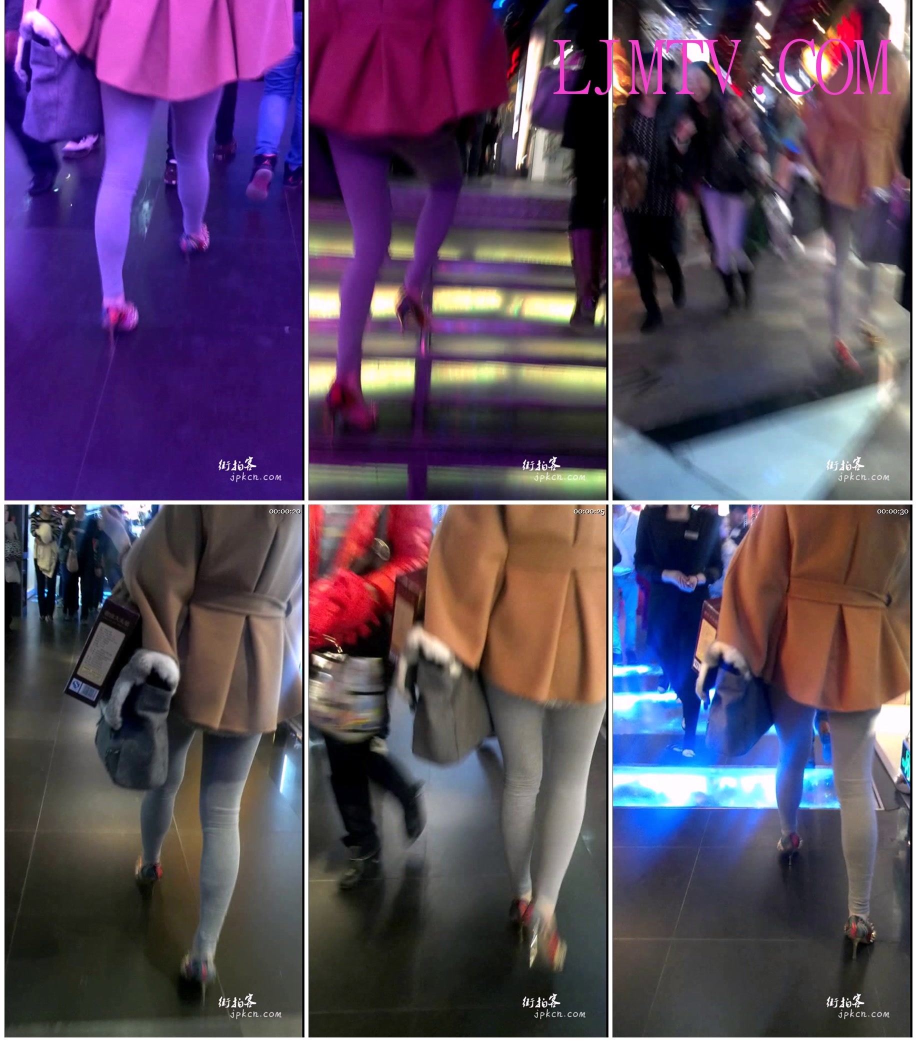 街拍客精选紧身裤热裤全集视频801-900-a01213 1 (1)