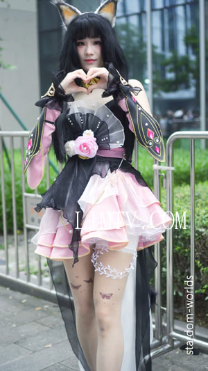 永劫无间辟邪帝姬胡桃cosplayコスプレ广州萤火虫漫展