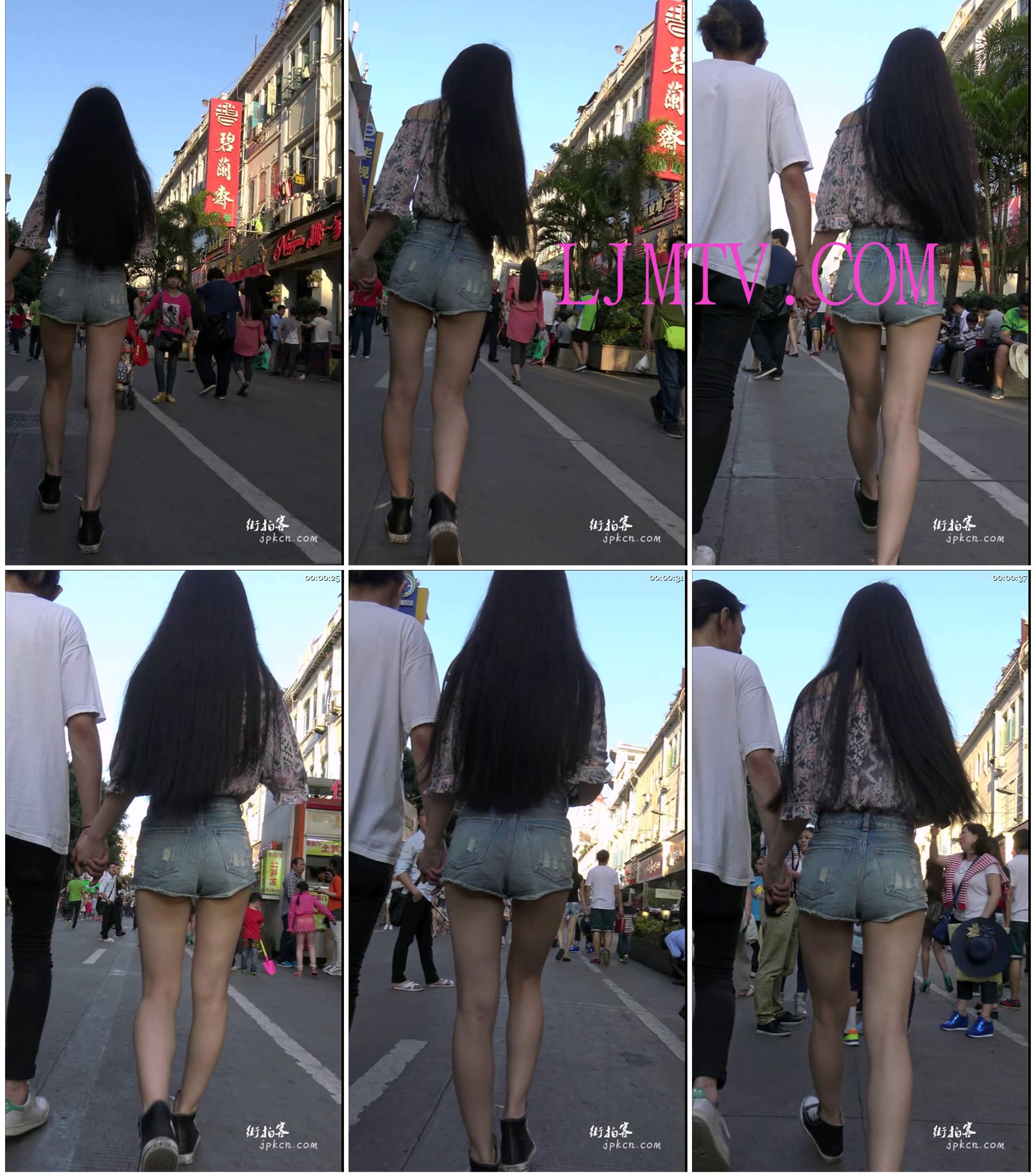 街拍客精选紧身裤热裤全集视频1001-1100-a00441-2