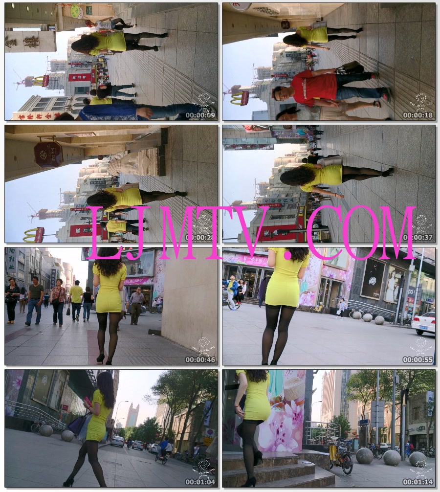 黑骑士大师街拍视频短裙系列-a00007-1