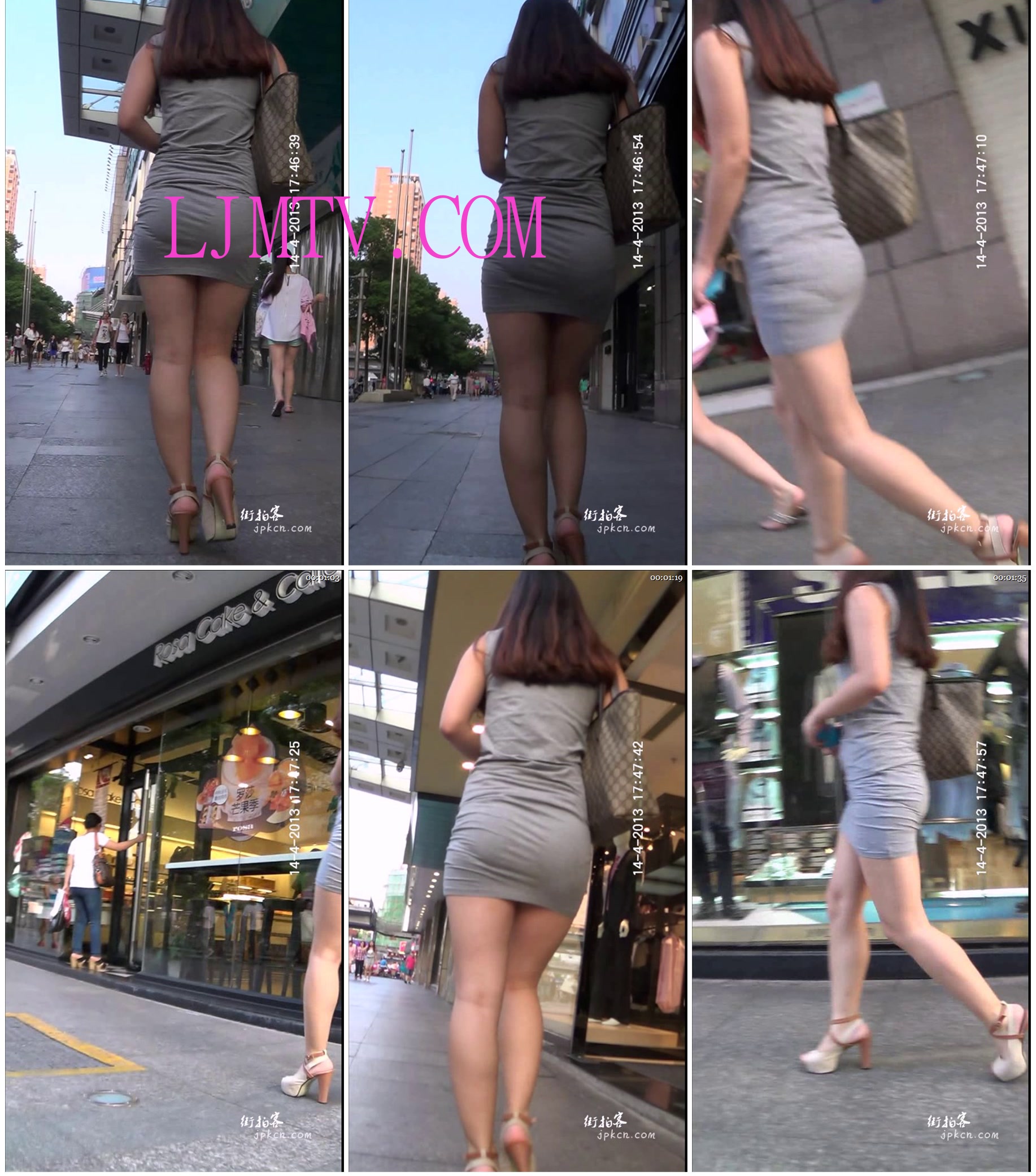 街拍客精选紧身裤热裤全集视频301-400-a00033 1 (1)