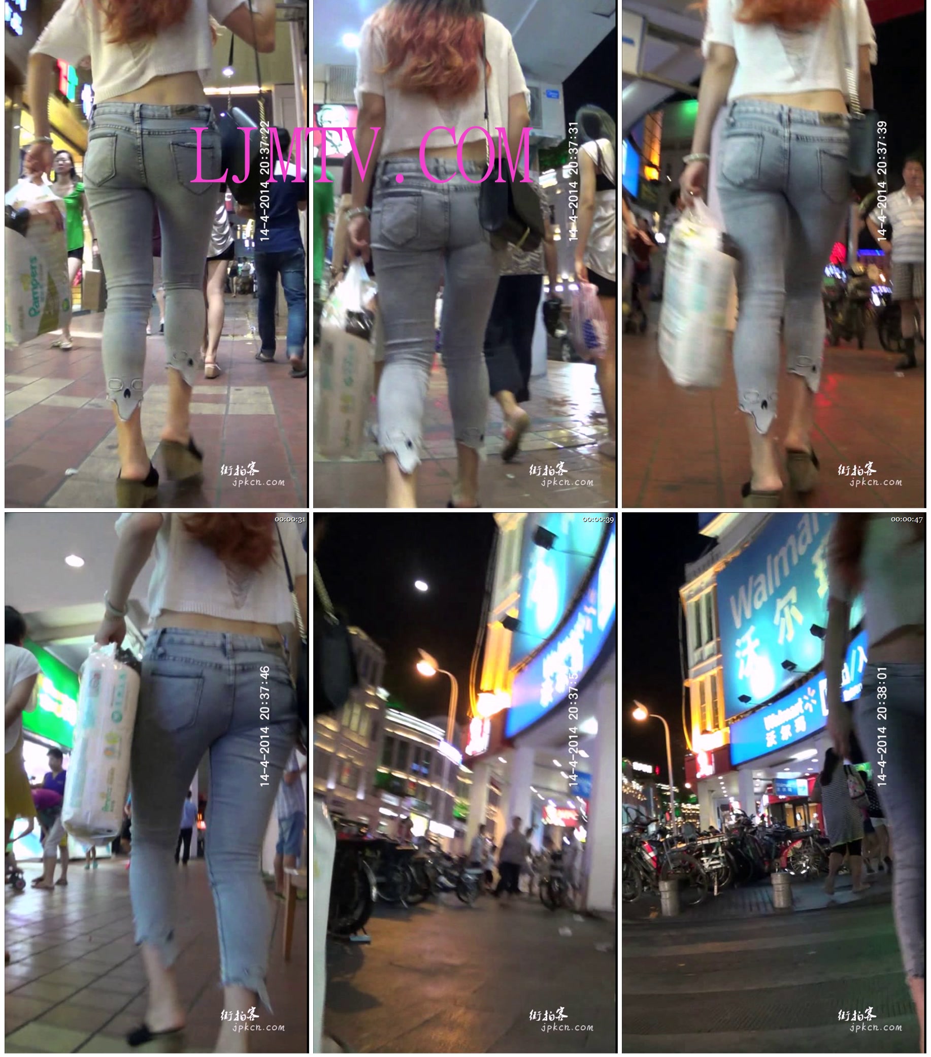 街拍客精选紧身裤热裤全集视频1001-1100-a00183-1