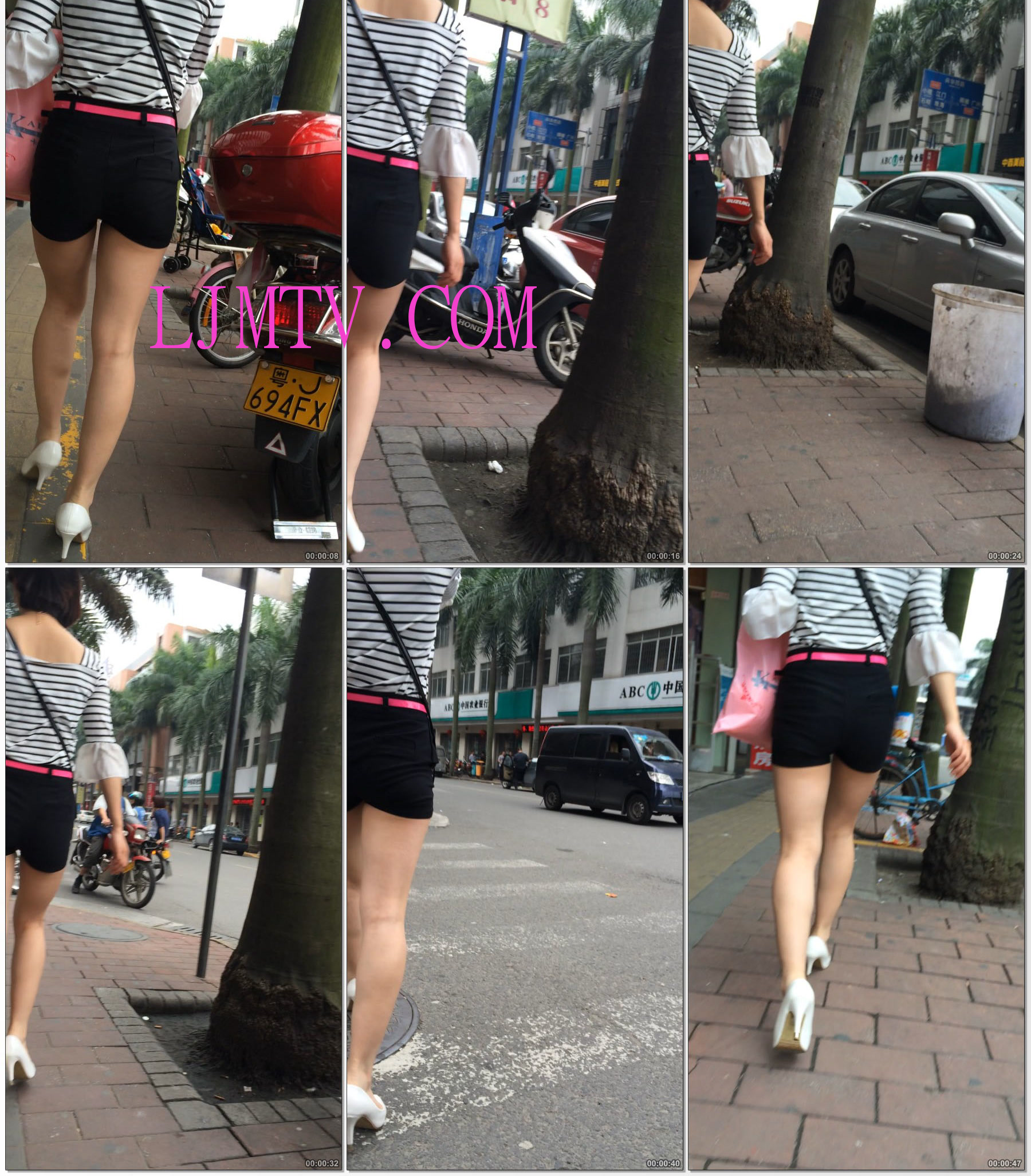 小龙大师精品街拍系列合集-高跟包臀热裤如此性感-02