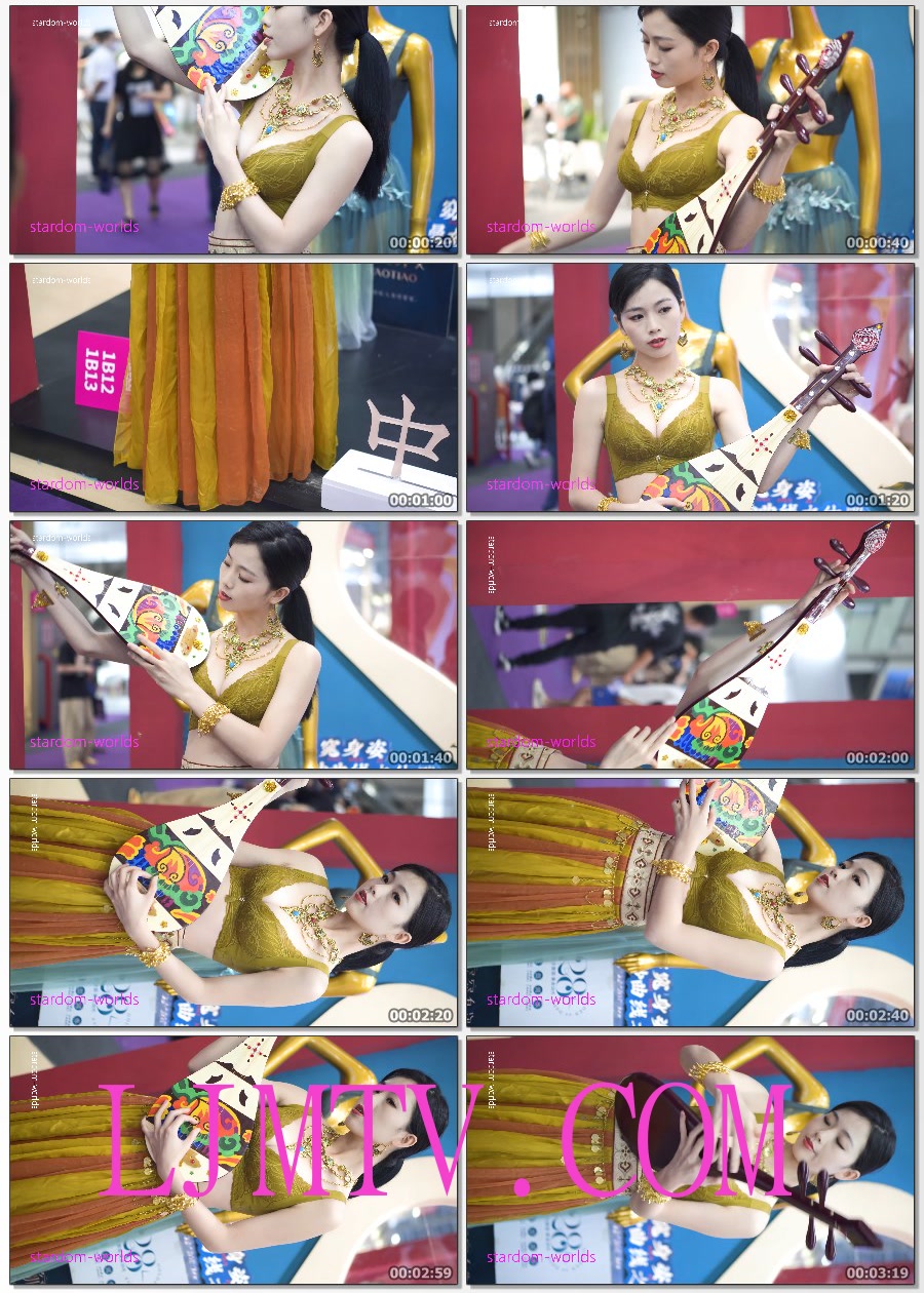 2022深圳内衣展窈窕身姿华美时尚性感美女模特内衣秀场2下着モデルModelShow