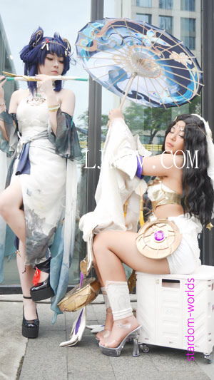 王者荣耀公孙离离恨烟貂蝉舞娘萤火虫漫展