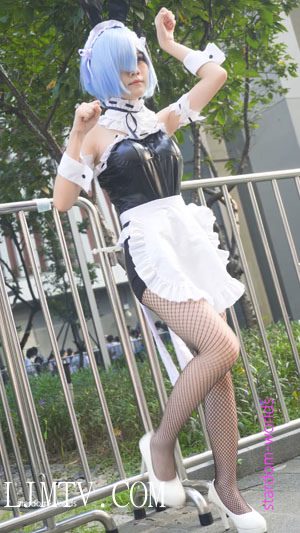 CICF2023兔兔女仆蕾姆レムCosplayコスプレ